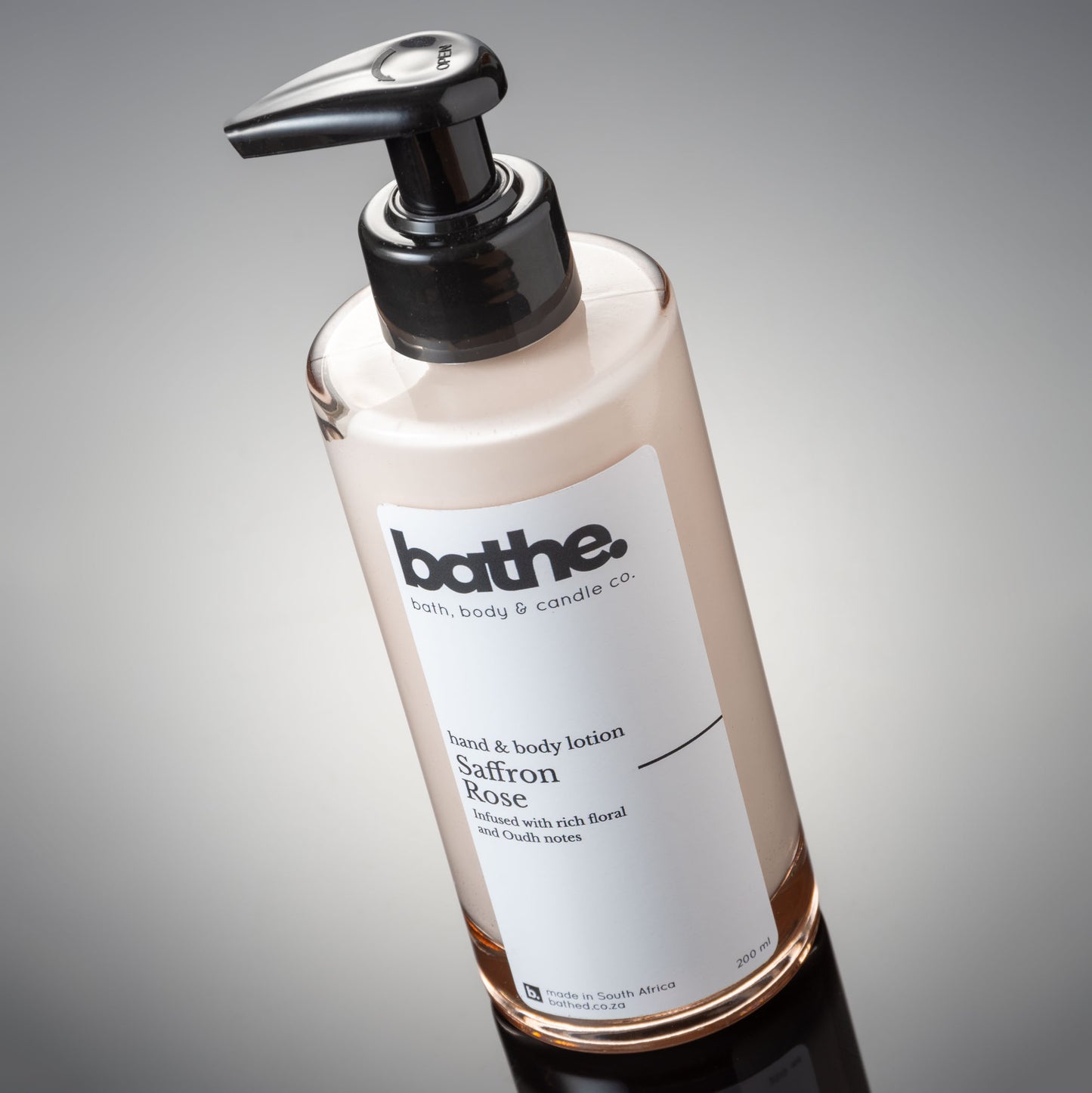 Saffron Rose hand & body lotion