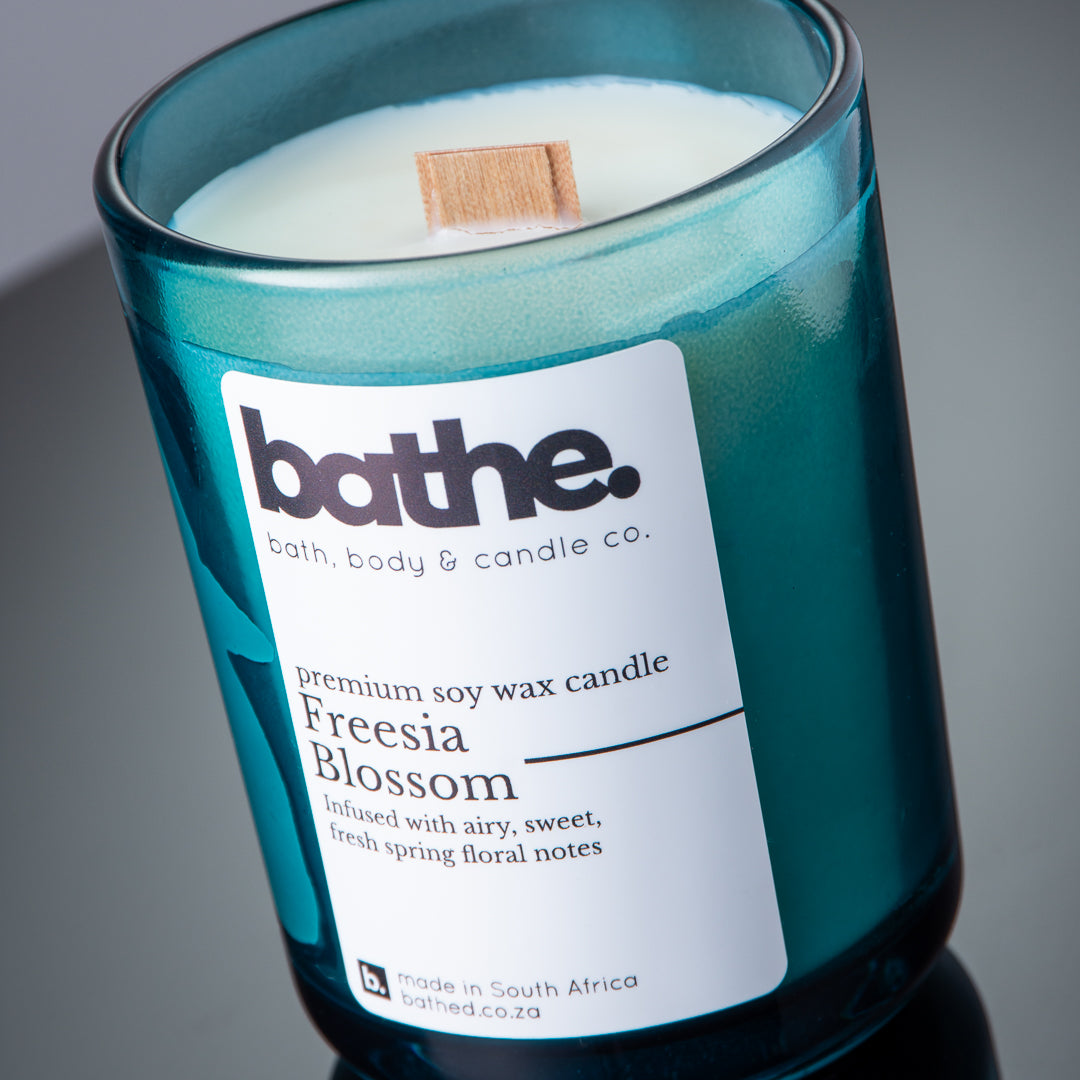 Freesia Blossom Soy wax candle