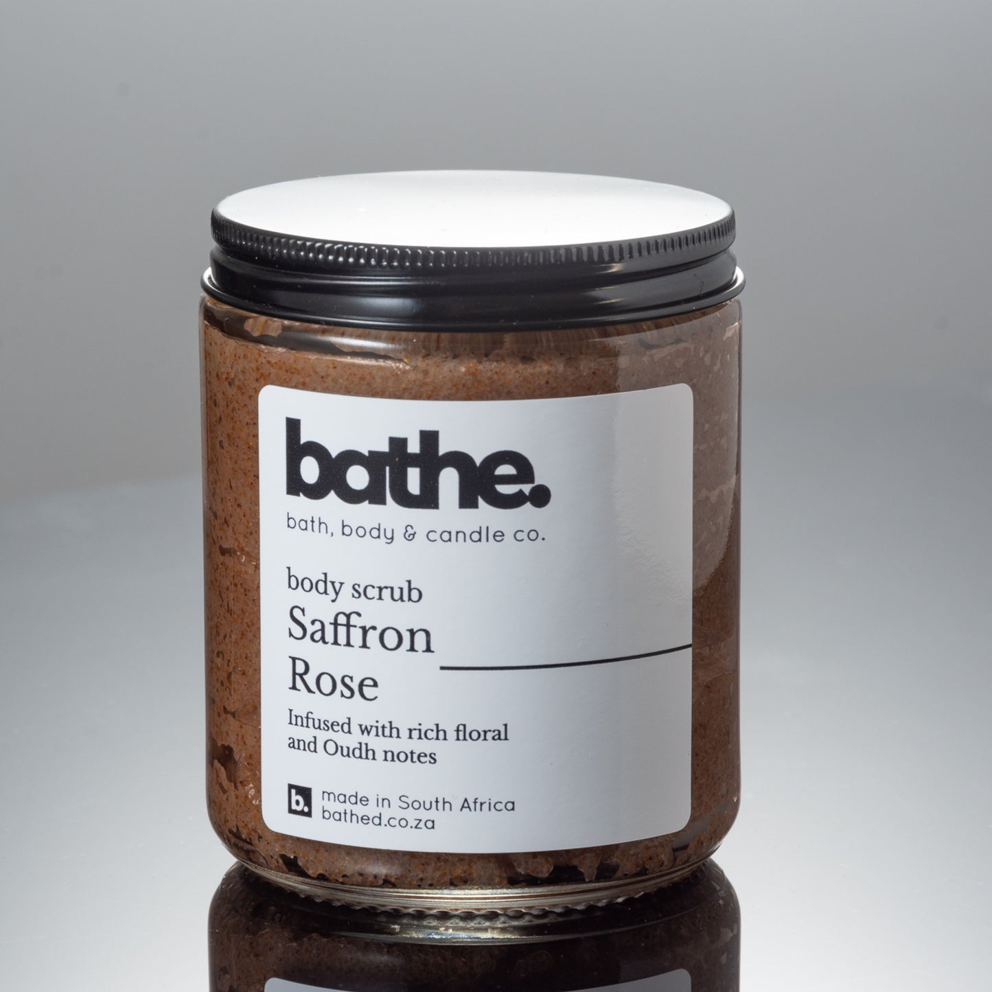 Saffron Rose body scrub