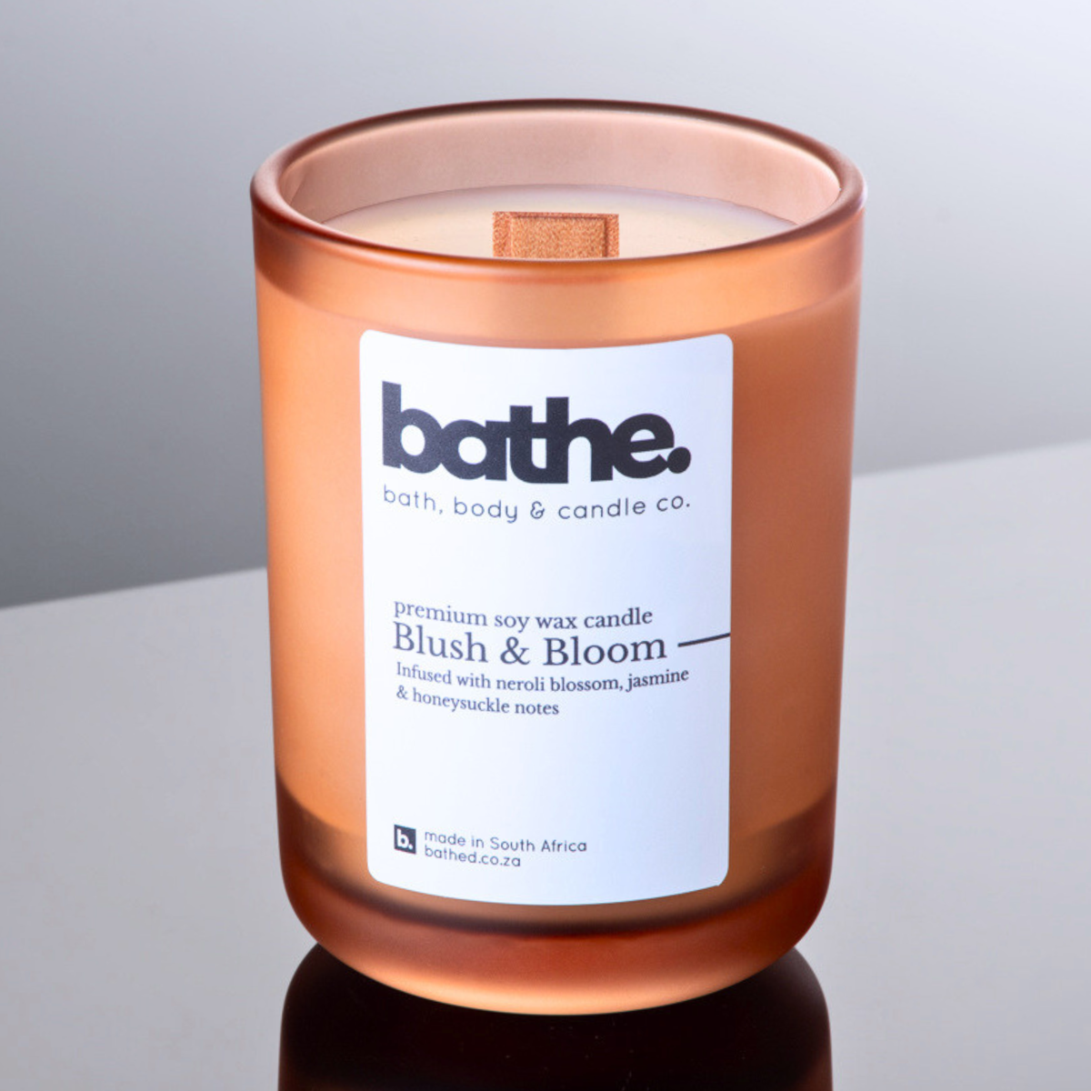 Blush & Bloom Soy wax candle