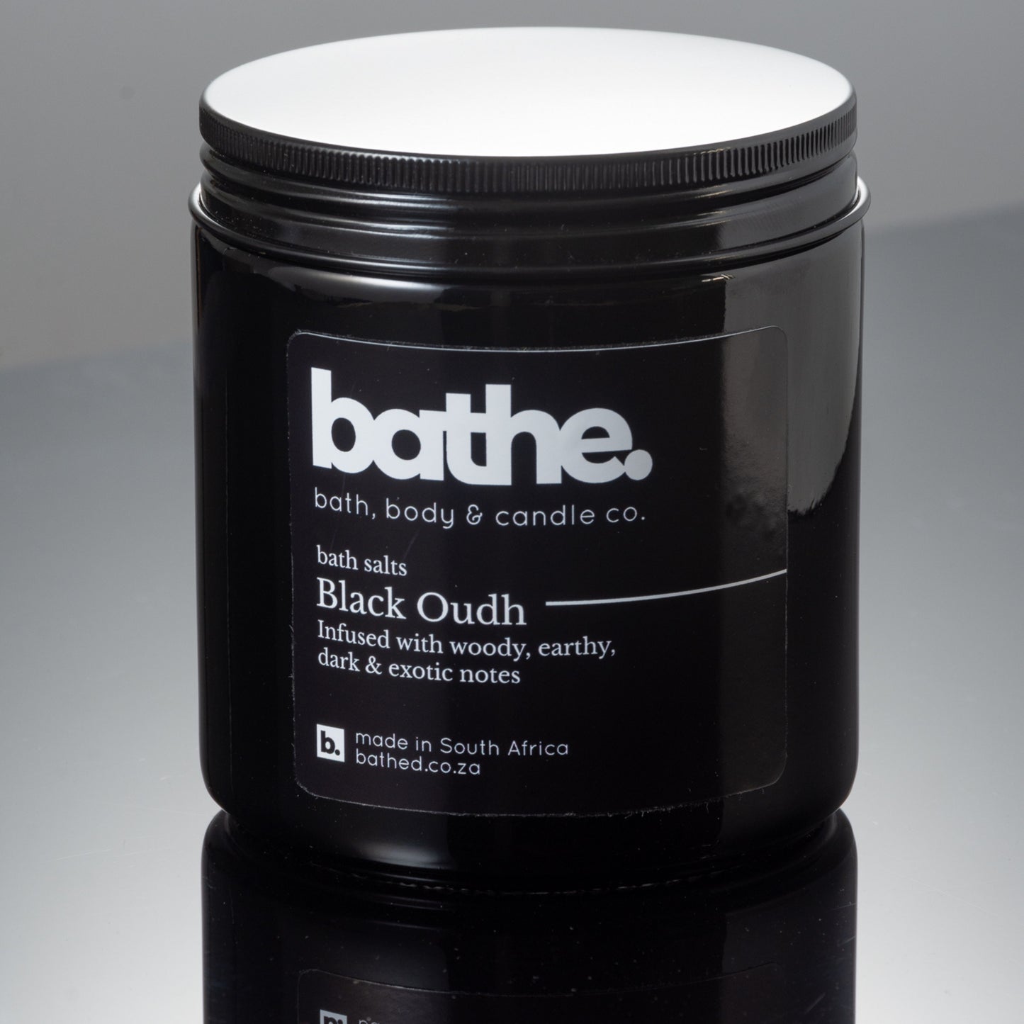 black Oudh bath salts