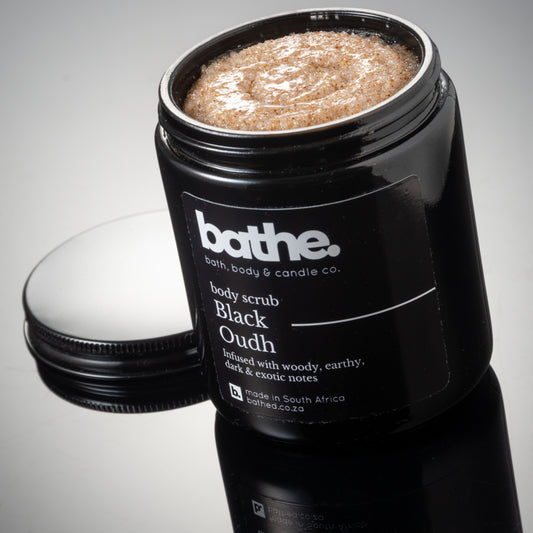 Black Oudh body scrub
