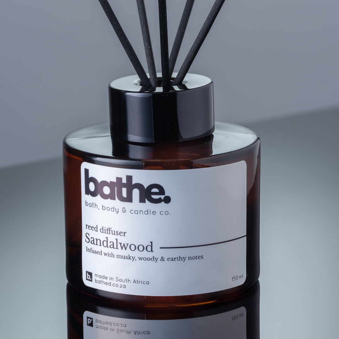 Sandalwood reed diffuser โ Bathe. bath, body & candle co.