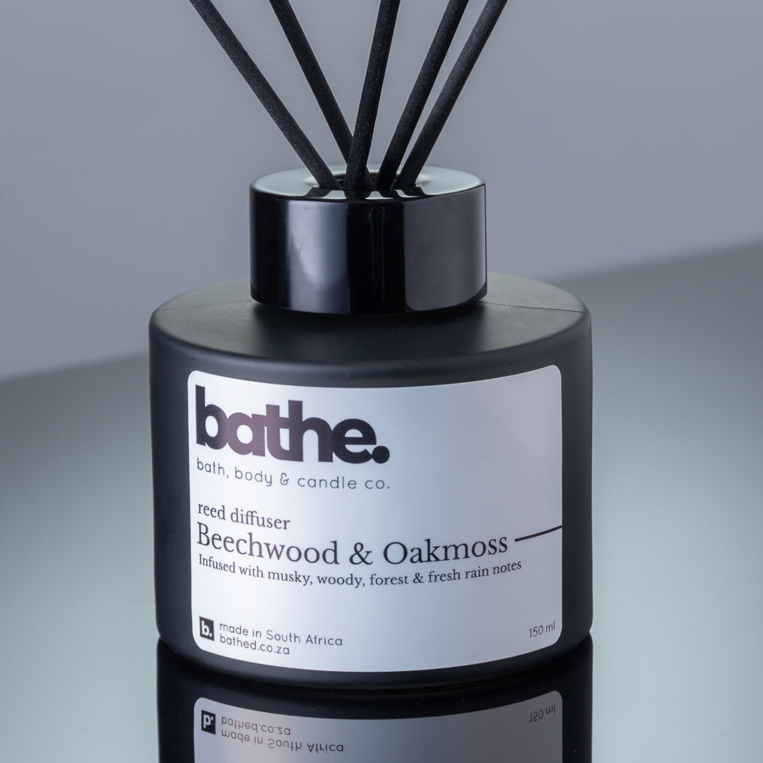 Beechwood & Oakmoss reed diffuser – Bathe. bath, body & candle co.