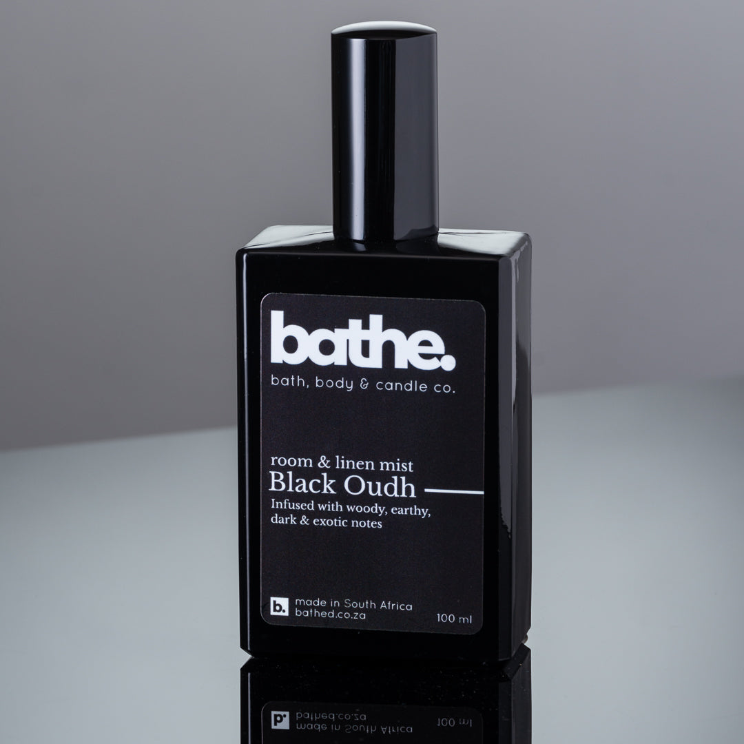 Black Oudh room & linen mist