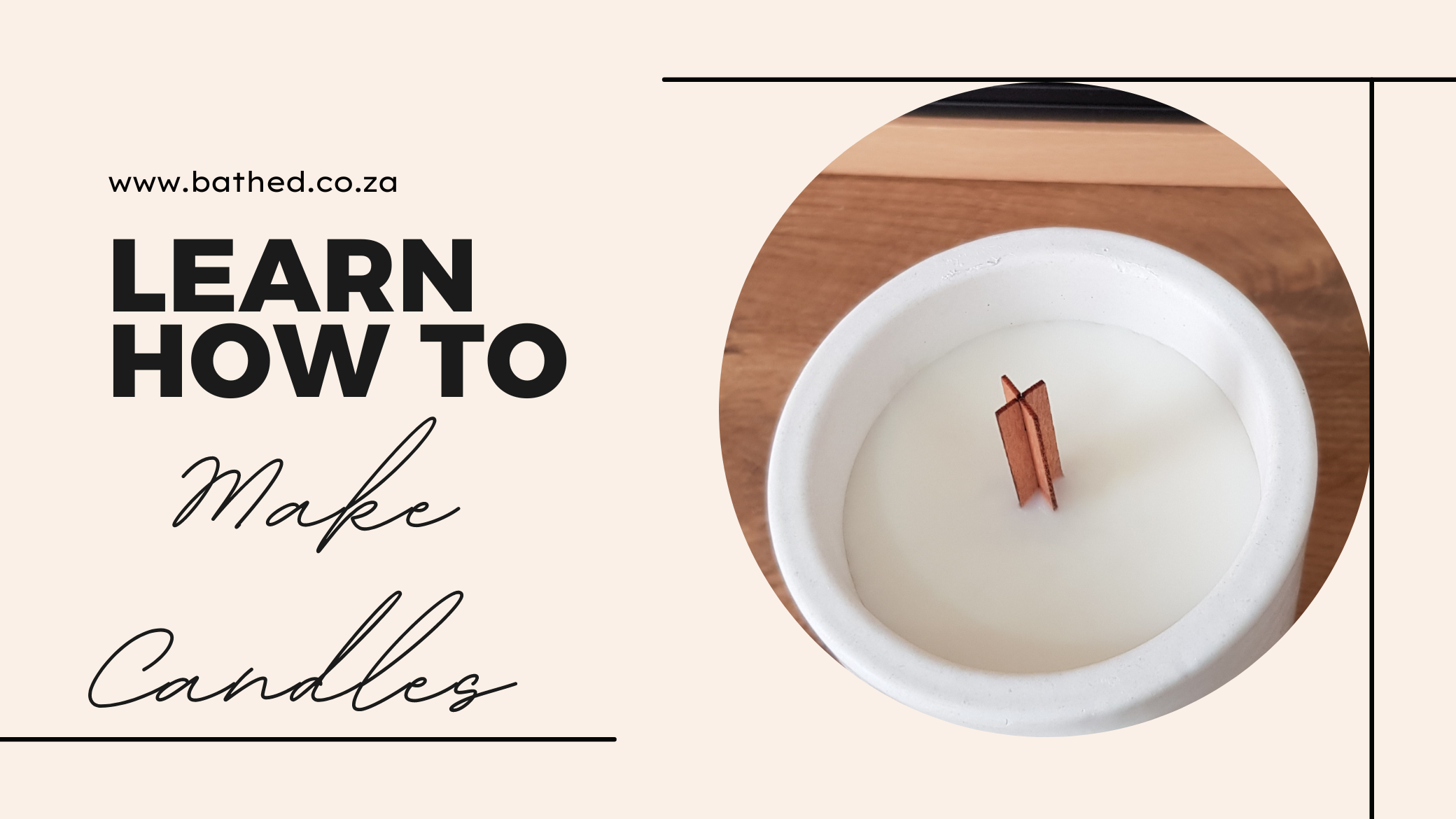 Load video: Learn how to make candles