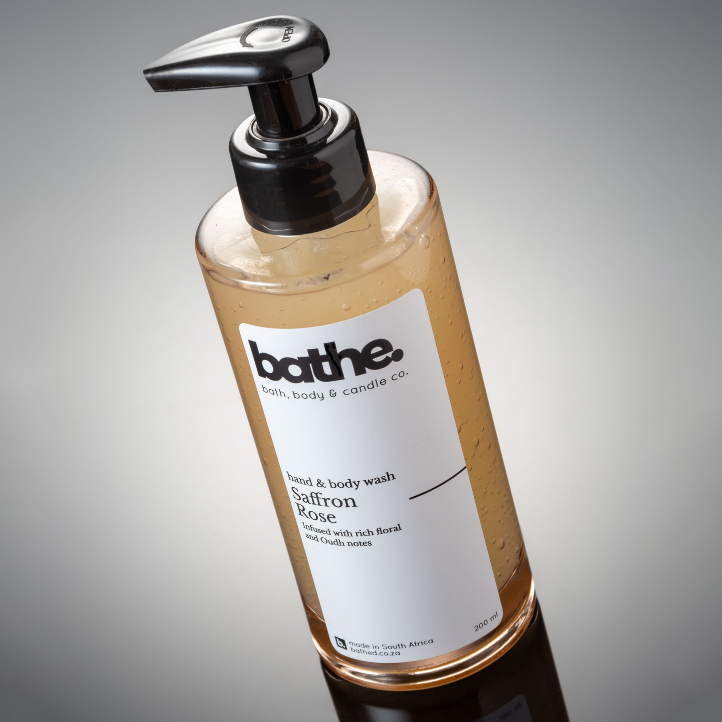 Saffron Rose hand & body wash