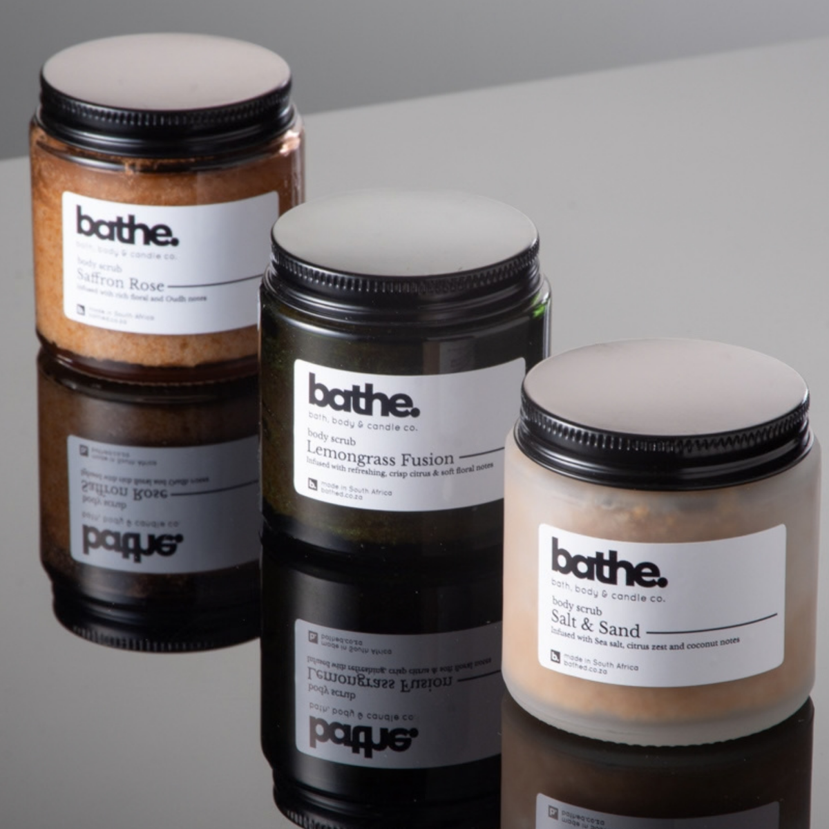 Polish & pamper scrub set