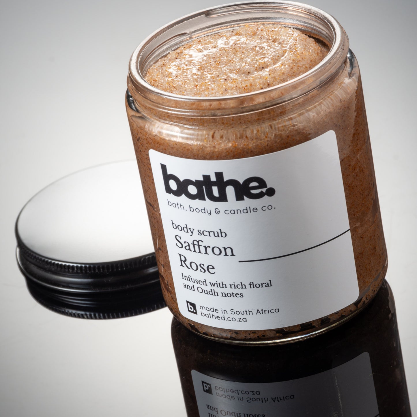 Saffron Rose body scrub