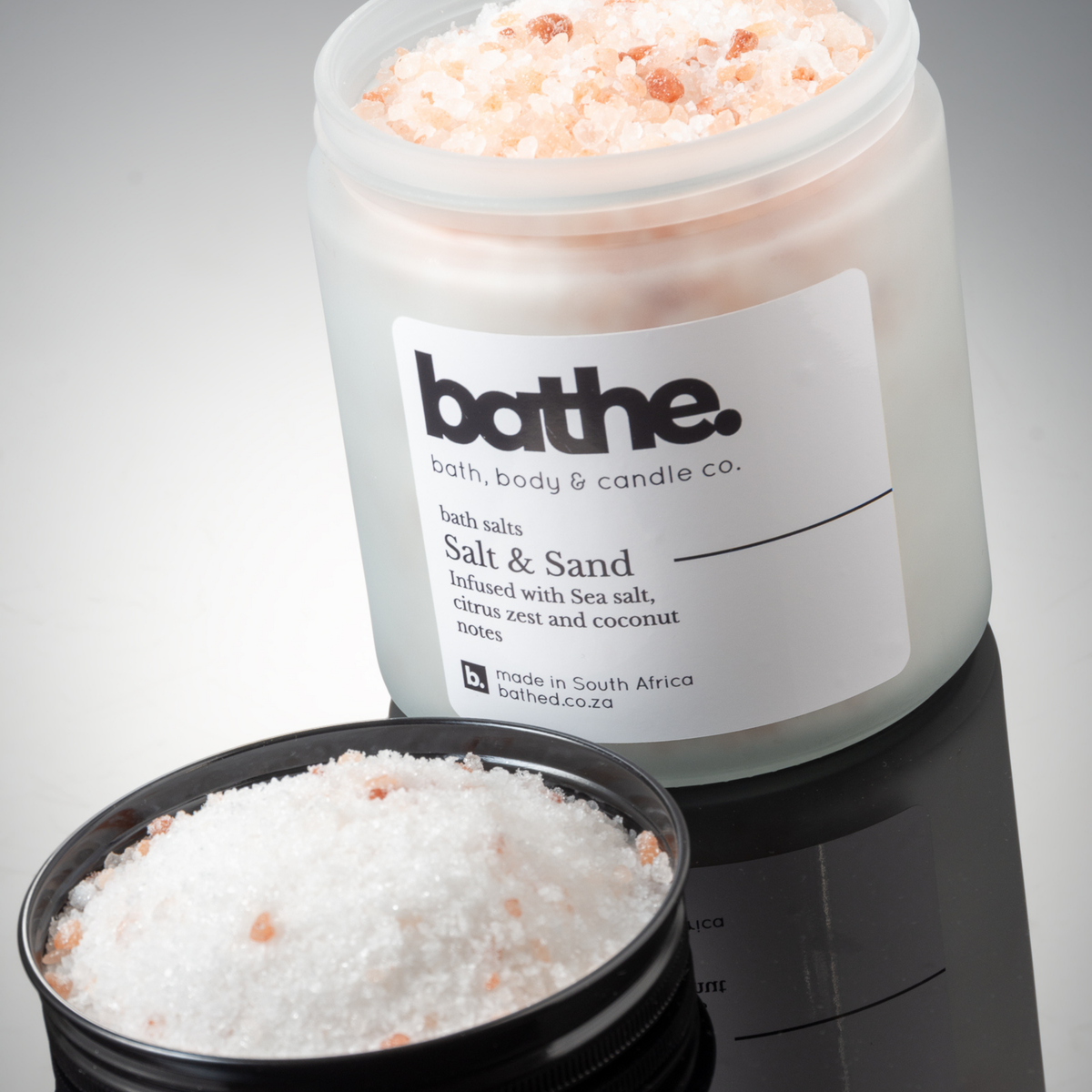 Absence Salt Bath Salt & Sand bath salts – Bathe. bath, body & candle co.