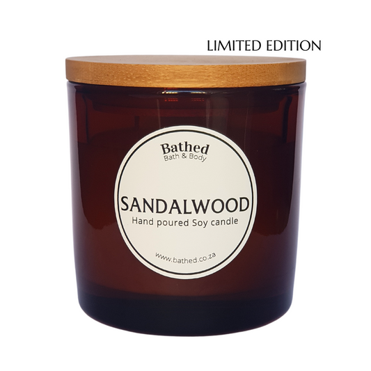 Large Sandalwood Soy candle