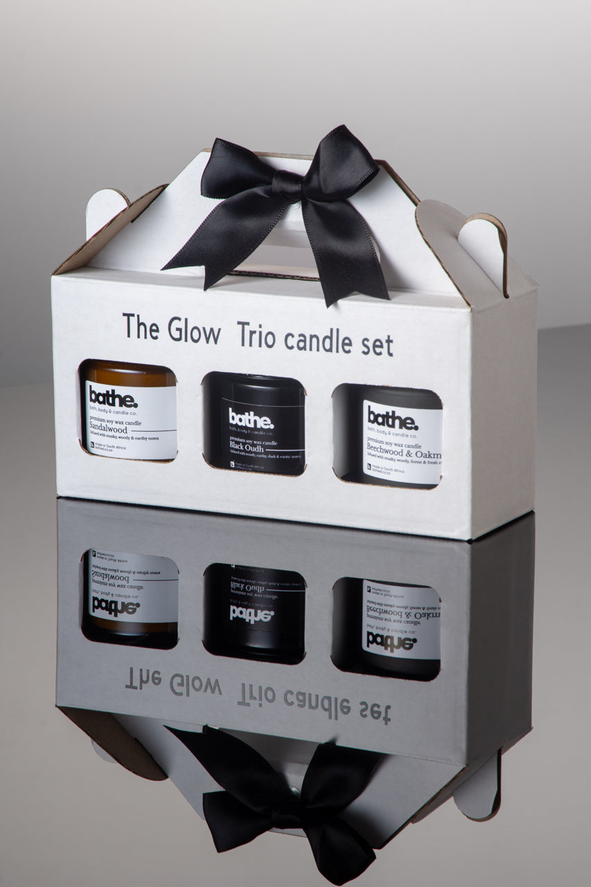 The Glow candle Trio set