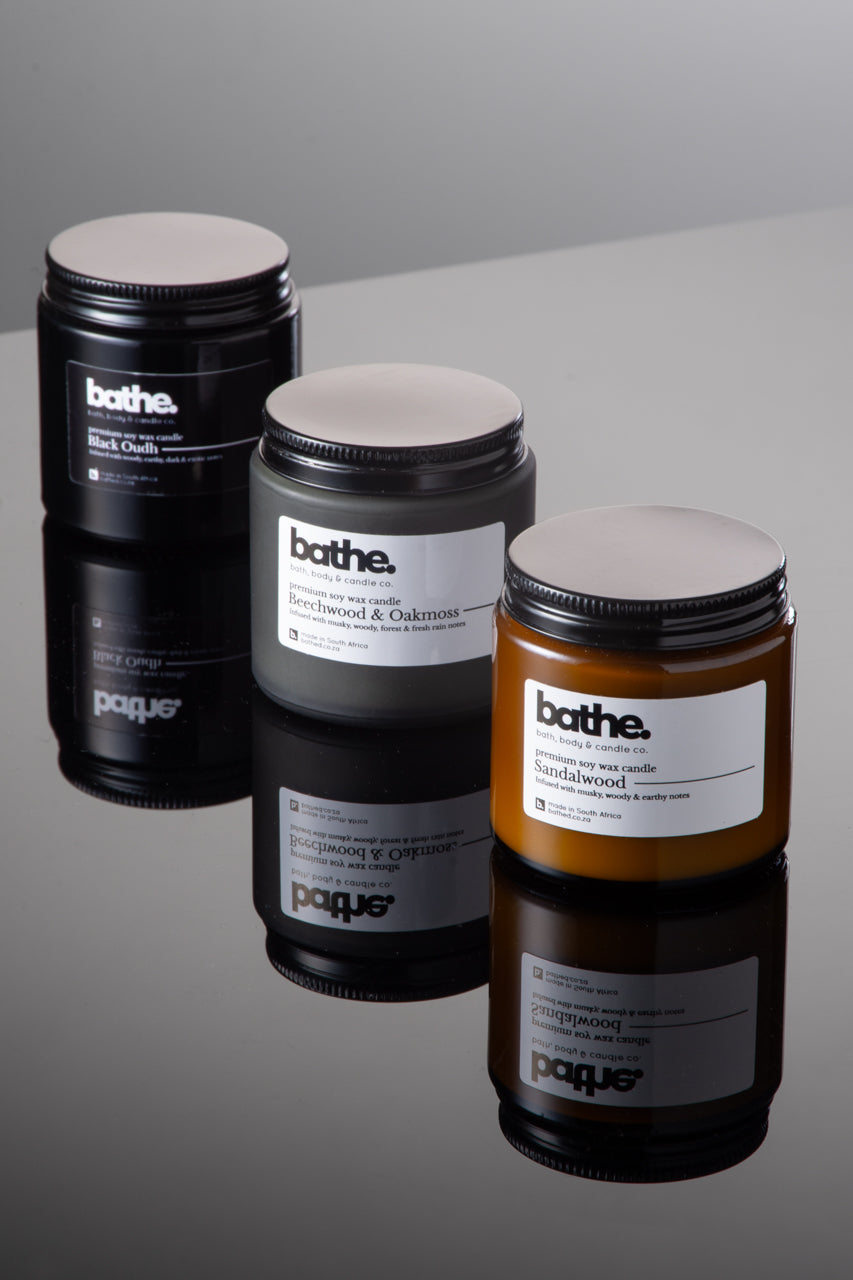 The Glow candle Trio set