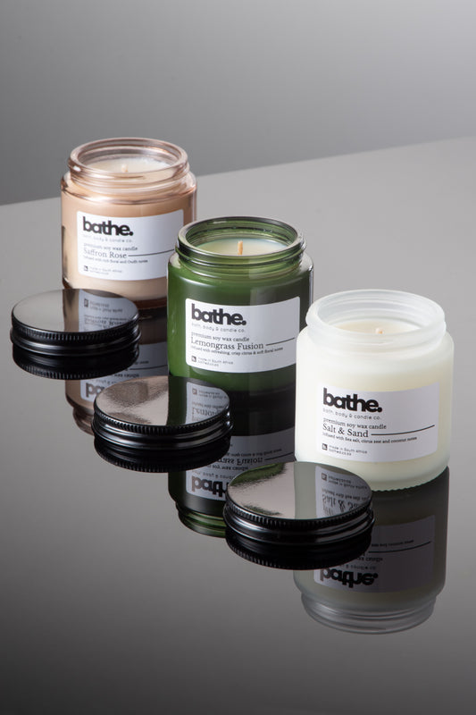 The Glow candle Trio set