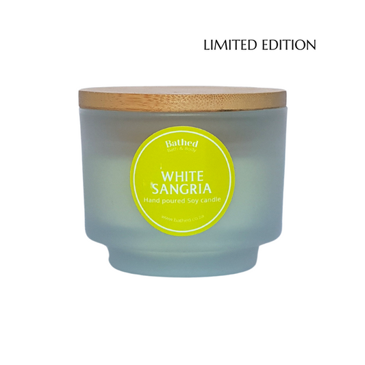 Medium White Sangria Soy candle